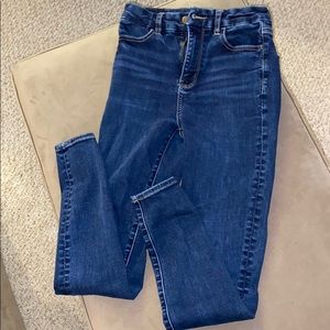 American Eagle curvy super hi-rise jegging size 0